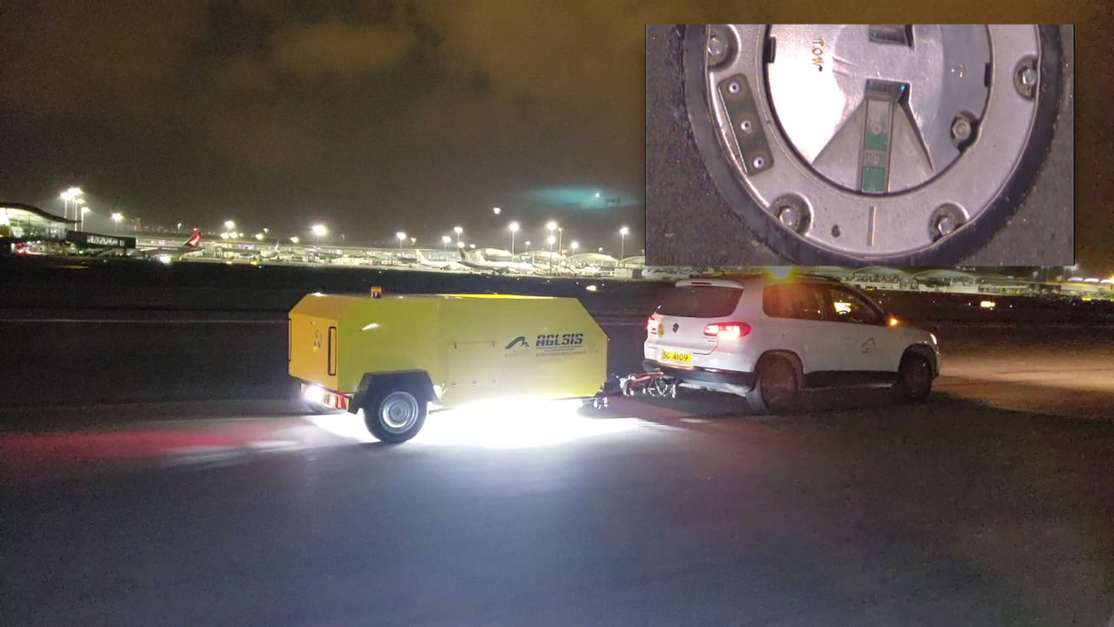 Airfield Ground Lighting Scanning and Inspection System